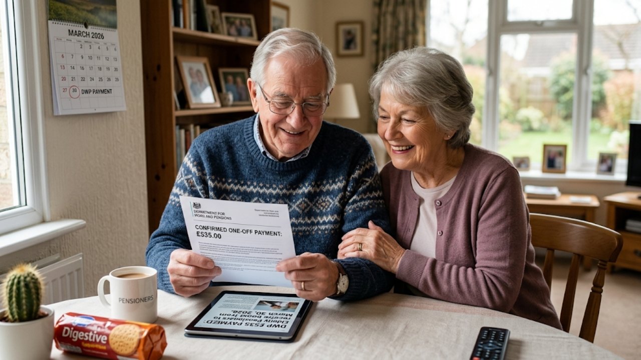 DWP £535 One-Off Payment Confirmed: Elderly Pensioners to Receive Boost From March 30, 2026