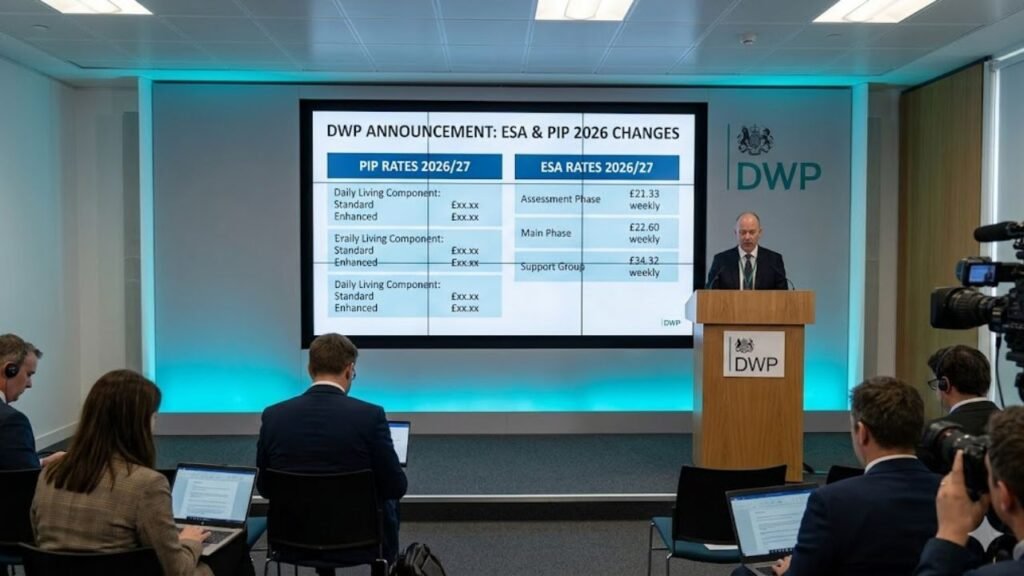 ESA & PIP 2026 Changes: Latest UK Disability Benefit Rates Announced by DWP
