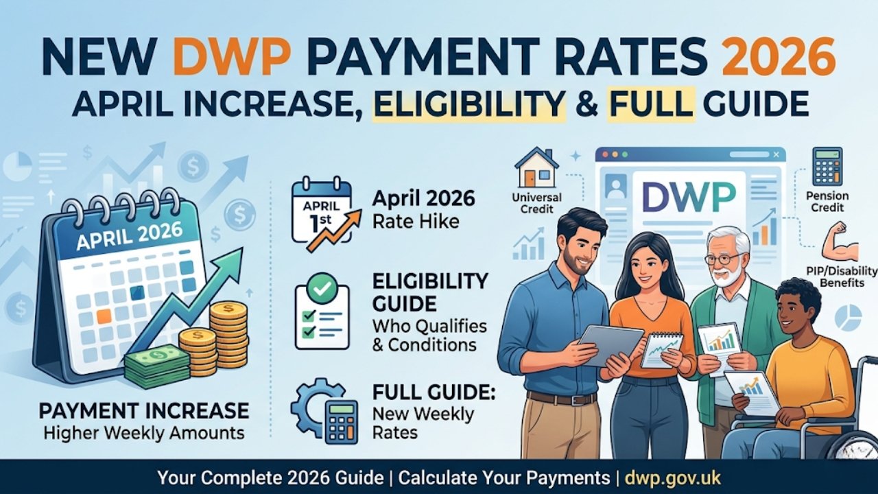 New DWP Payment Rates 2026: April Increase, Eligibility & Full Guide