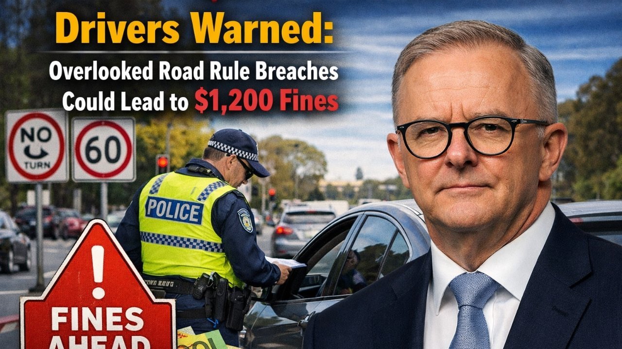 Drivers Warned: Overlooked Road Rule Breaches Could Lead to $1,200 Fines
