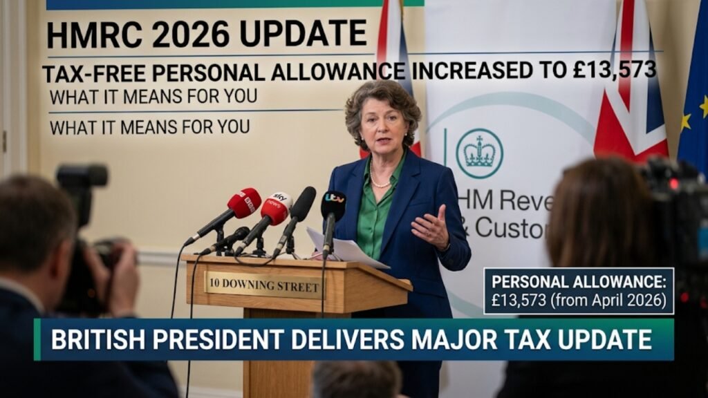 HMRC 2026 Update: Tax-Free Personal Allowance Increased to £13,573 – What It Means for You