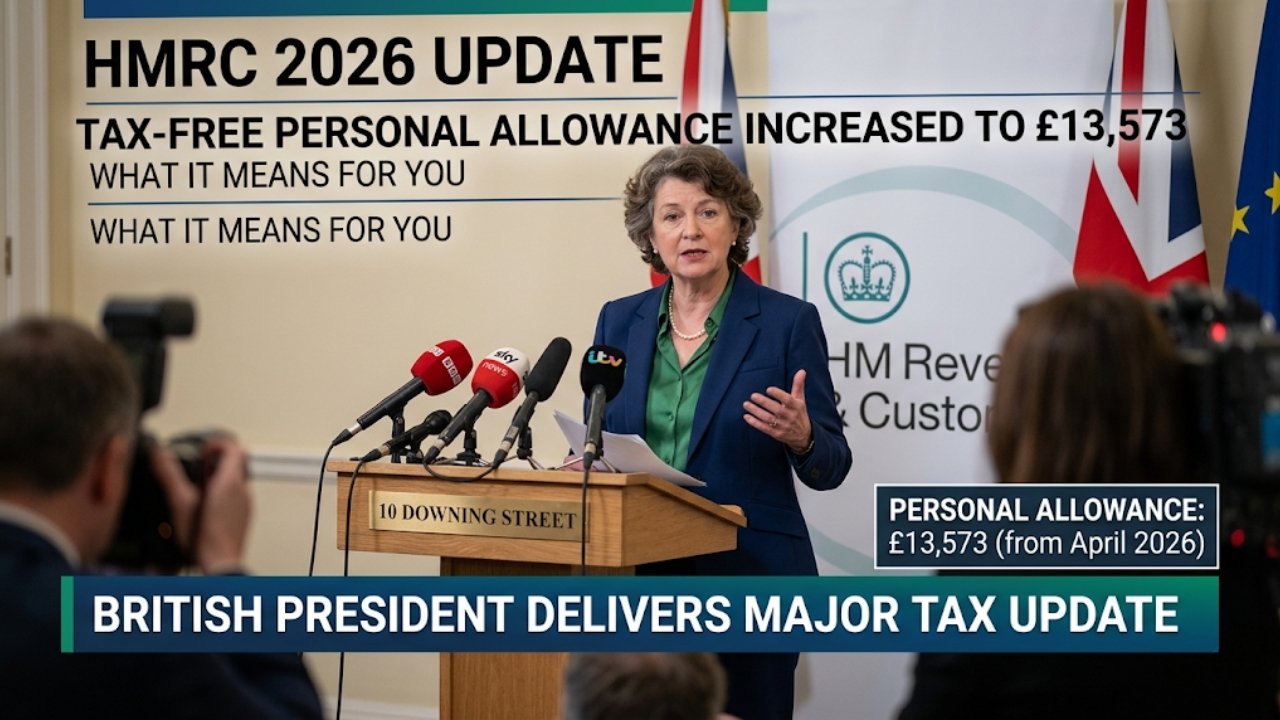 HMRC 2026 Update: Tax-Free Personal Allowance Increased to £13,573 – What It Means for You