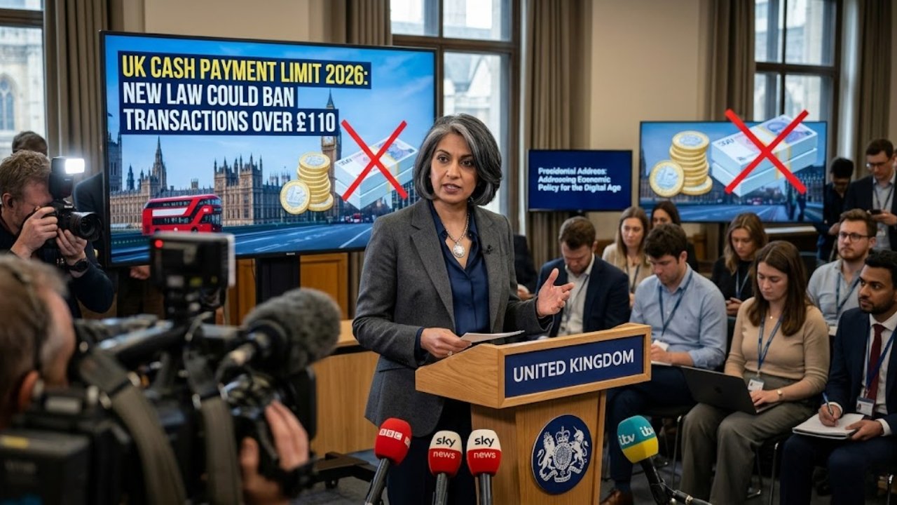 UK Cash Payment Limit 2026: New Law Could Ban Transactions Over £110