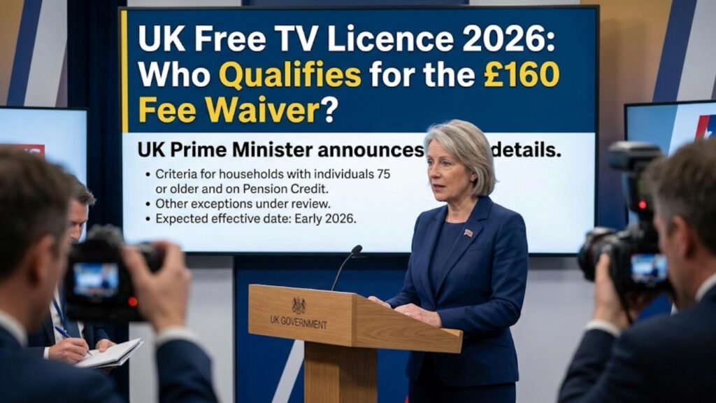 UK Free TV Licence 2026: Who Qualifies for the £160 Fee Waiver?